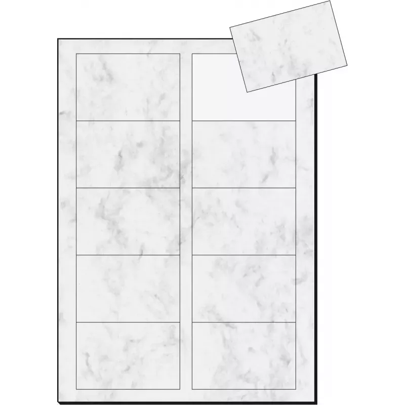 Wizytówki Sigel DP742 Laser/Inkjet Szare 100 szt.
