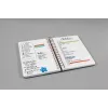 Notes do pisania A5 Sigel JN601 240 kartek Czarny Różany Biały