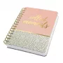 Notes do pisania A5 Sigel JN601 240 kartek Czarny Różany Biały