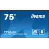 iiyama LH7575UHS-B1AG Signage Display Cyfrowy płaski panel reklamowy 190,5 cm (75 cali) LCD Wi-Fi 500 cd/m² 4K Ultra HD Czarny Wbudowany procesor Android 11 24/7