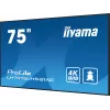 iiyama LH7575UHS-B1AG Signage Display Cyfrowy płaski panel reklamowy 190,5 cm (75 cali) LCD Wi-Fi 500 cd/m² 4K Ultra HD Czarny Wbudowany procesor Android 11 24/7