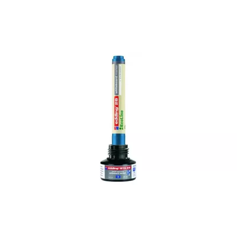 Wkład do markera Edding BTK-25 niebieski 25 ml, tusz uzupełniający do markerów