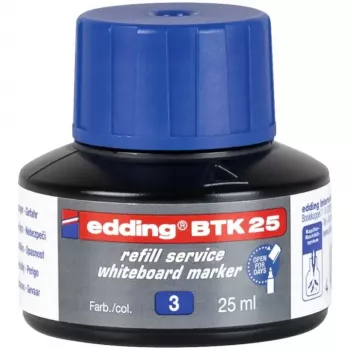 Wkład do markera Edding BTK-25 niebieski 25 ml, tusz uzupełniający do markerów