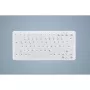 Pokrowiec na klawiaturę Active Key AK-C4110 — silikonowy, układ niemiecki, 291×139×25 mm, biały