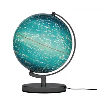 Globus niebieski TROIKA TERRA MILKY WAY niebieski 25 cm Klasyczny design