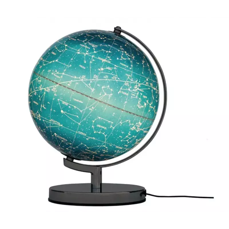 Globus niebieski TROIKA TERRA MILKY WAY niebieski 25 cm Klasyczny design