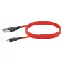 Kabel USB A na USB C SCHWAIGER LPRO510 501 — USB 3.2 Gen 1 (3.1 Gen 1), 1,2 m, czerwony