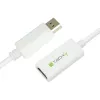 Techly DisplayPort 1.2 Męski / HDMI Żeński Adapter 15cm Biały IADAP DP-HDMIF2