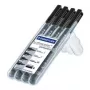 Marker permanentny Staedtler 31-9WP4GS Czarny 4 szt.