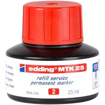 Wkład do markera Edding MTK 25 Czerwony 25 ml 1 szt.