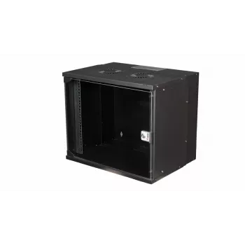 Equip Eco Mount szafa 19', 09U, 540X400MM, RAL9005 Czarna