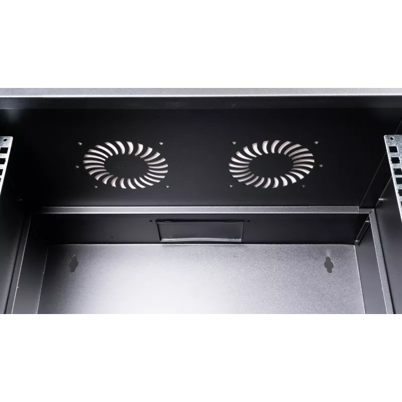 Equip Eco Mount szafa 19', 09U, 540X400MM, RAL9005 Czarna
