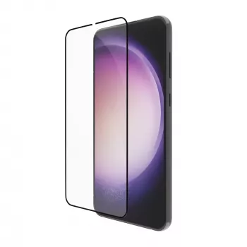 dbramante1928 eco-shield - Galaxy S23 - Czarna krawędź Szkło hartowane na ekran