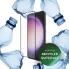 dbramante1928 eco-shield - Galaxy S23 - Czarna krawędź Szkło hartowane na ekran