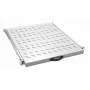 Wysuwana półka EQUIP 19 cali, 1U, głębokość 800 mm, kolor jasnoszary