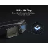 DANGBEI aktywne stereoskopowe okulary 3D, Micro-USB, czarne