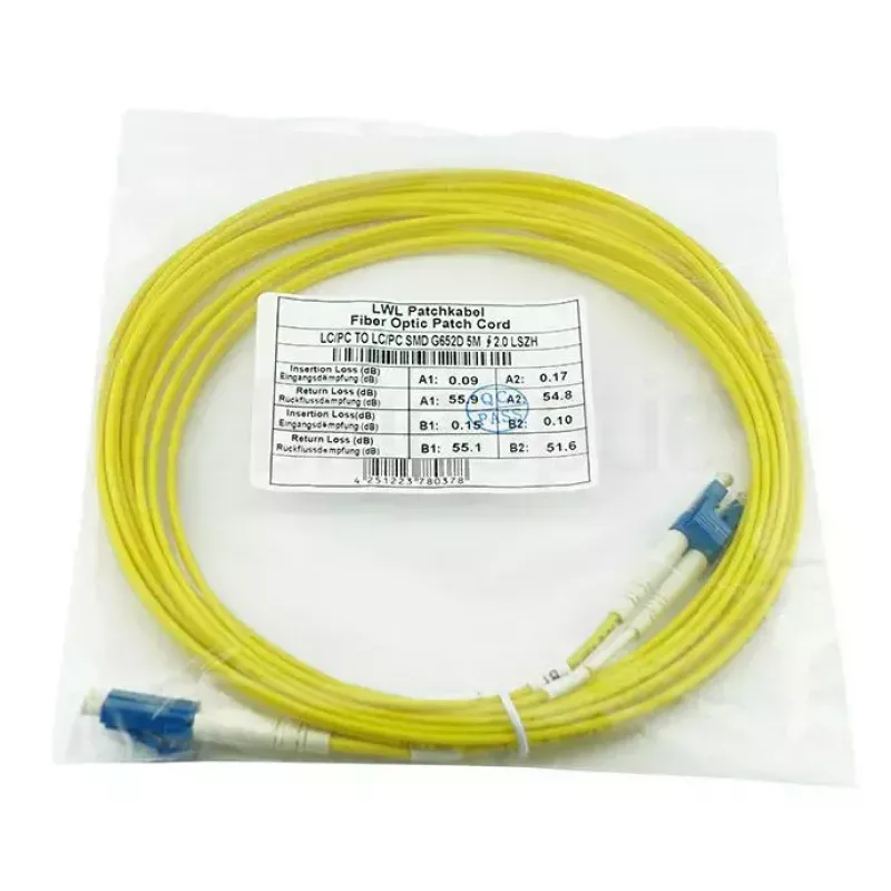 Kabel światłowodowy BlueOptics CAB-SMF-LC-LC-7-BO 7,5 m G.657.A1 LC LC
