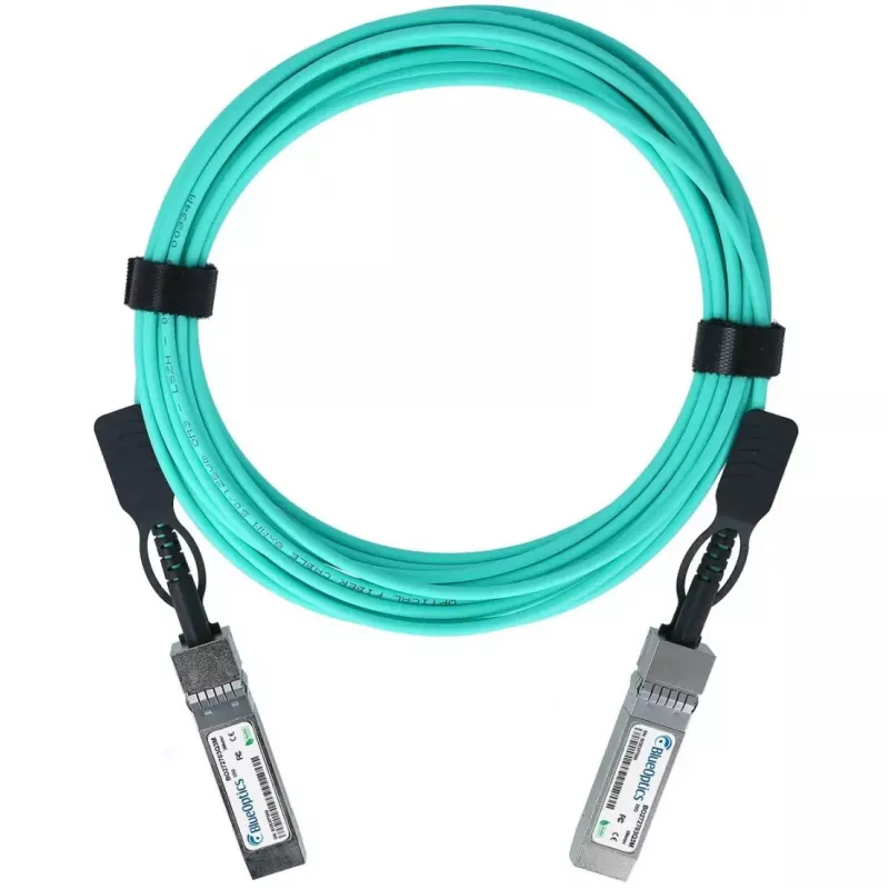 Aktywny kabel światłowodowy BlueOptics SFP28-AOC-25M-IB-BO — 25 m SFP28 na SFP28, kolor miętowy