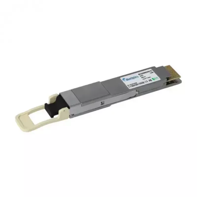 Moduł nadajnika sieciowego BlueOptics QDD-2X100-SR4-S-BO QSFP-DD 200000 Mbit/s 850 nm 100 m srebrny