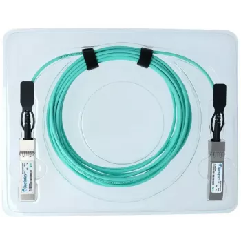 BlueOptics SFP28 Aktywny kabel optyczny UACC-AOC-SFP28-25M-BO, 25 m, SFP28–SFP28, aqua