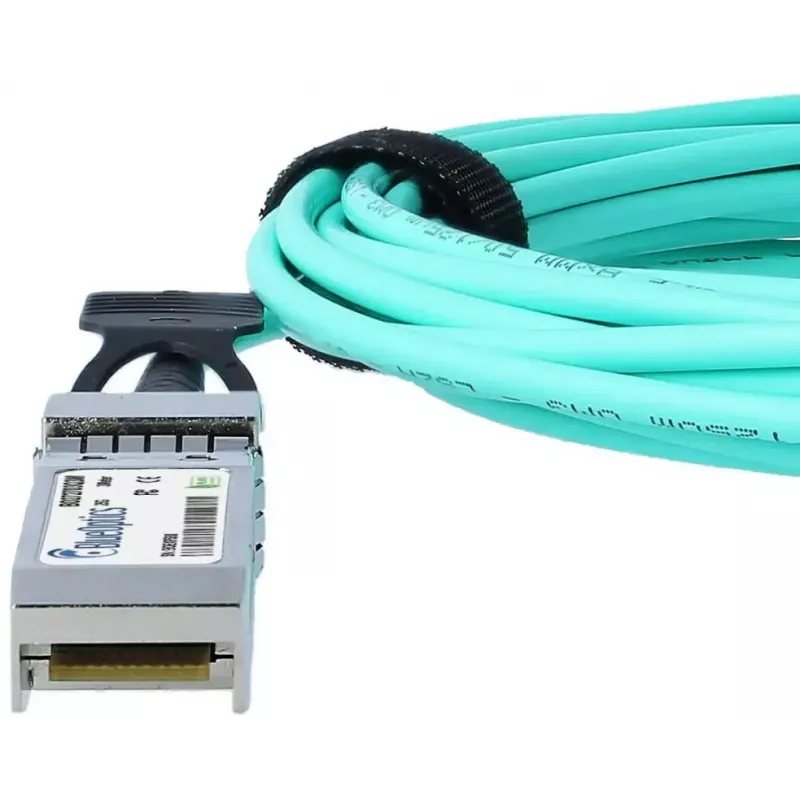 BlueOptics SFP28 Aktywny kabel optyczny UACC-AOC-SFP28-25M-BO, 25 m, SFP28–SFP28, aqua