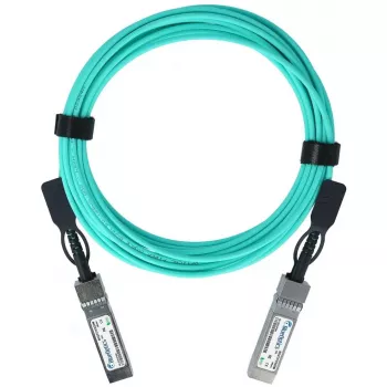 BlueOptics SFP28 Aktywny kabel optyczny UACC-AOC-SFP28-25M-BO, 25 m, SFP28–SFP28, aqua