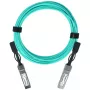 BlueOptics SFP28 Aktywny kabel optyczny UACC-AOC-SFP28-25M-BO, 25 m, SFP28–SFP28, aqua