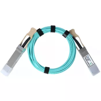 Światłowodowy kabel InfiniBand BlueOptics BFXT-BO QSFP56 — 10 m, pomarańczowy, QSFP56 męski-do-męskiego