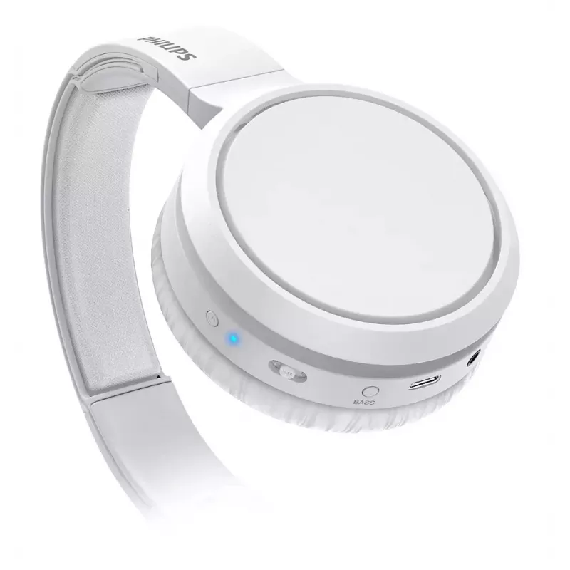 Słuchawki/zestaw słuchawkowy Philips serii 5000 TAH5205WT/00 Bezprzewodowe Na pałąk Muzyka USB typu C Bluetooth Białe