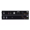 ATEN True 4K DP/HDMI Optical KVM 10km, Transmitter & receiver, Wired, 10000 m, 4096 x 2160 pixels, Czarny, Metal