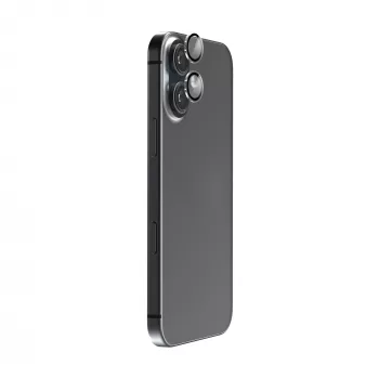 Osłona obiektywu d bramante eco-lens Pro — przezroczyste szkło i plastik, do iPhone 17/16/16 Plus