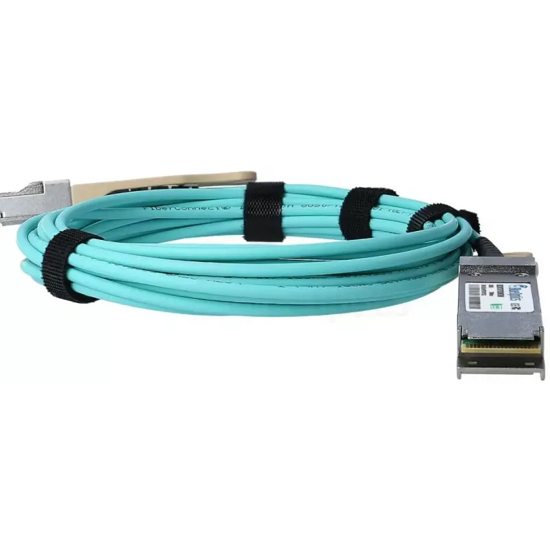 Światłowodowy kabel InfiniBand BlueOptics QSFP56–QSFP56 5 m, pomarańczowy