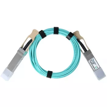 Światłowodowy kabel InfiniBand BlueOptics QSFP56–QSFP56 5 m, pomarańczowy