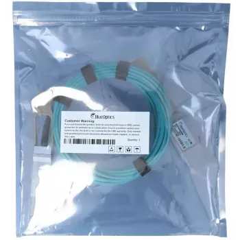 BlueOptics InfiniBand/kabel światłowodowy QSFP56 na QSFP56 10 m pomarańczowy