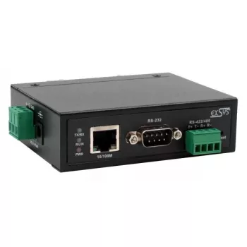 EXSYS EX-61001 serwer szeregowy RS-232/422/485 DC 12-48V