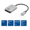 Czytnik kart ACT AC7056 USB 3.2 Gen 1 Type-C Szary MicroSD SD
