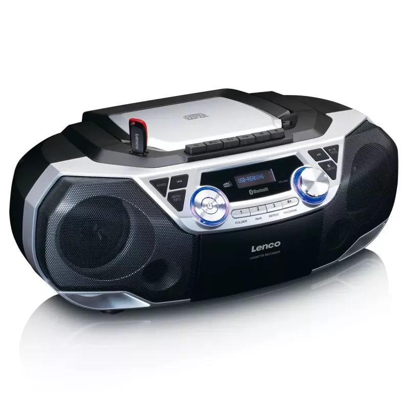 Przenośne radio Lenco SCD-720SI Cyfrowy tuner DAB FM Głośnik 2-drożny