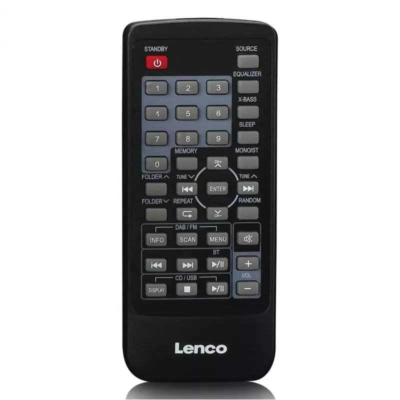 Przenośne radio Lenco SCD-720SI Cyfrowy tuner DAB FM Głośnik 2-drożny