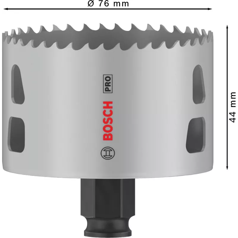 Otwornica Bosch PRO Multi Material PC Plus 44/76 mm pojedyncza
