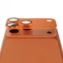 Osłona aparatu PanzerGlass Fender do iPhone 17 Pro Max, silikon, Cosmic pomarańczowy, odporna na zarysowania i wstrząsy
