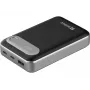 Sandberg Travel Powerbank 20000 PD35W, 20000 mAh, polimer litowo-jonowy (LiPo), 3,7 V, Czarny, Srebrny
