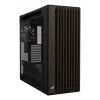 ASUS ProArt PA602 Wood Edition Modern Czarny - panel z hartowanego szkła, czarna obudowa midi tower, drewno