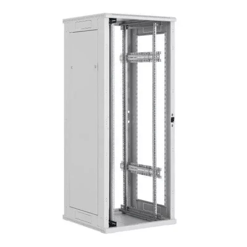 Wolnostojąca szafa rack Triton RTA 800 x 1000 42U, 1970×800×1000 mm, 1200 kg, IP20, biały