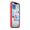 Silicone Case with MagSafe for Apple iPhone 17e — Bright Guava, fits 6.1 inch (15.5 cm)