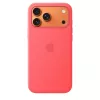Ochronne silikonowe etui z MagSafe do Apple iPhone 17 Pro Max — Bright Guava (czerwony), pasuje do 6,9 cala
