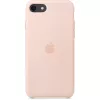 Etui silikonowe Apple iPhone SE - różowy piasek