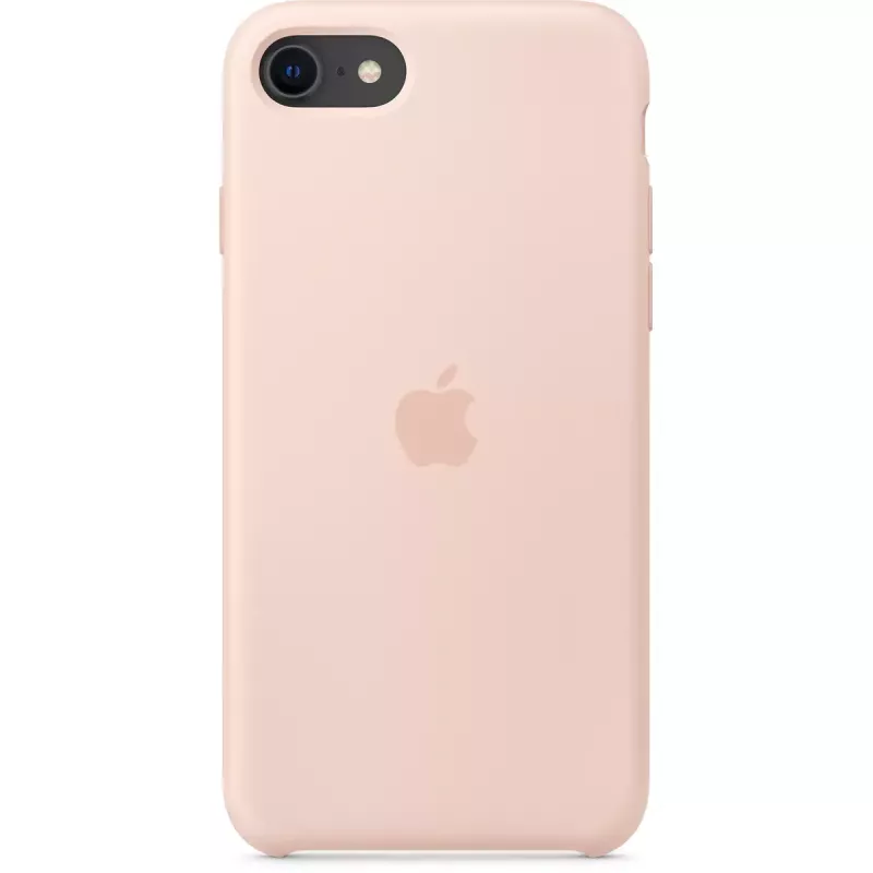 Etui silikonowe Apple iPhone SE - różowy piasek