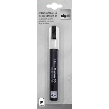 Marker kredowy Sigel GL181 biały
