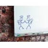 Marker Edding EcoLine 29 4 szt. Końcówka ścięta Czarny Niebieski Zielony Czerwony