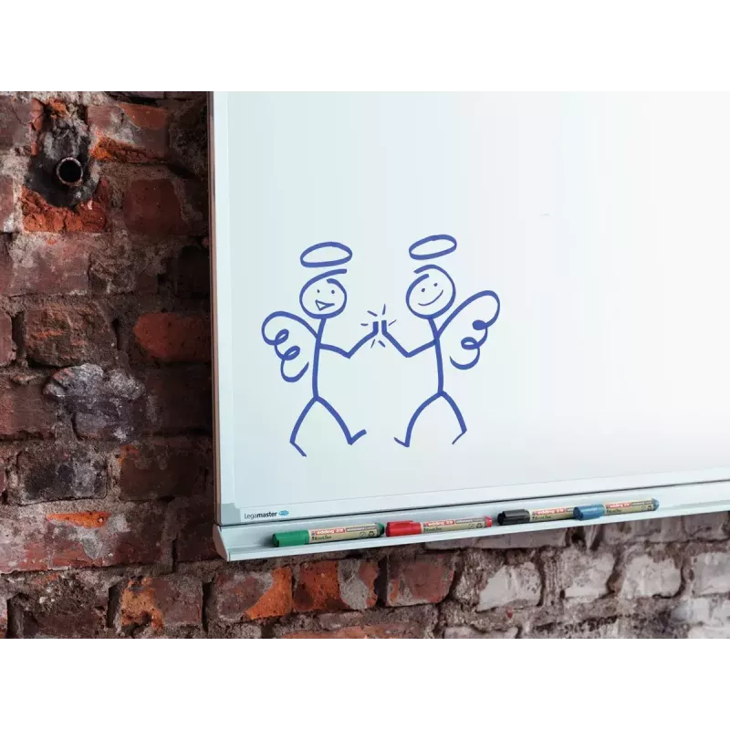 Marker Edding EcoLine 29 4 szt. Końcówka ścięta Czarny Niebieski Zielony Czerwony